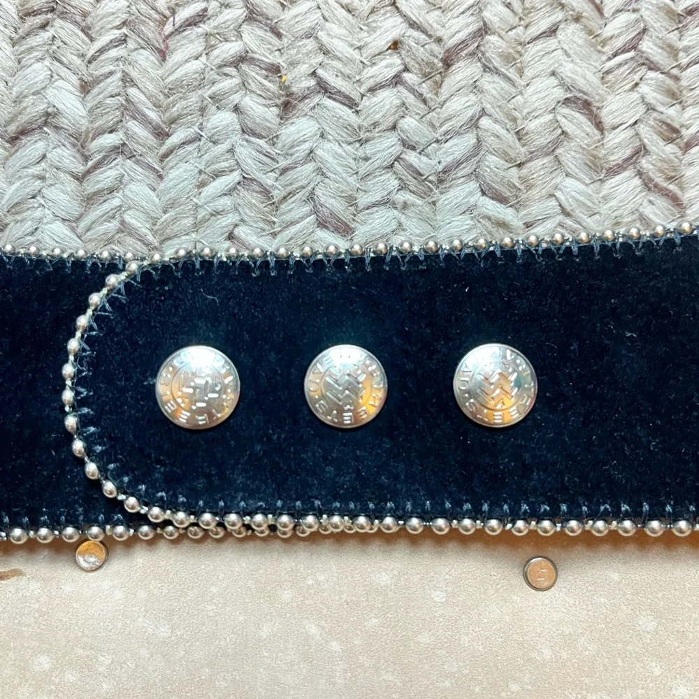 NWT Streets Ahead Vintage Deadstock Medallion Belt size S - Picture 4 of 6